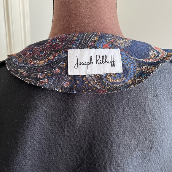 Joseph Ribkoff  one button assymetrical blazer - Picture 3 of 4